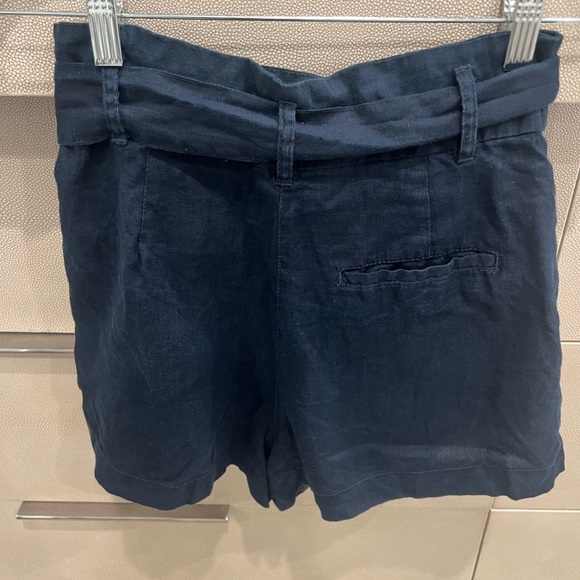 Artisan NY 100% linen navy shorts - Picture 3 of 4